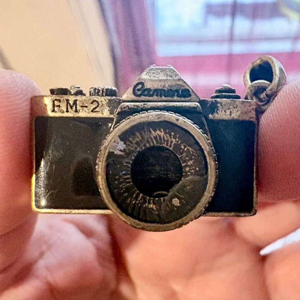Vintage Camera Pendant